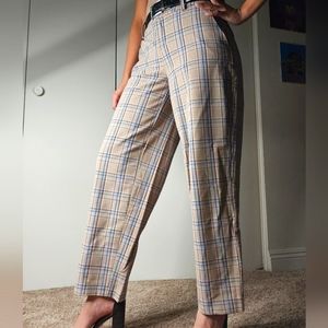 A new day | plaid | dress pants